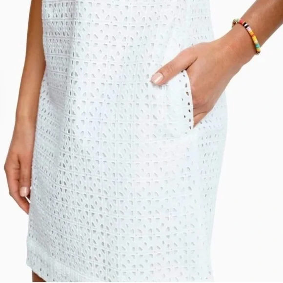 SOUTHERN TIDE BOHO HAZEL EYELET BEACH DRESS ROMANTIC CLEAN GIRL SIZE 2 - Picture 6 of 12